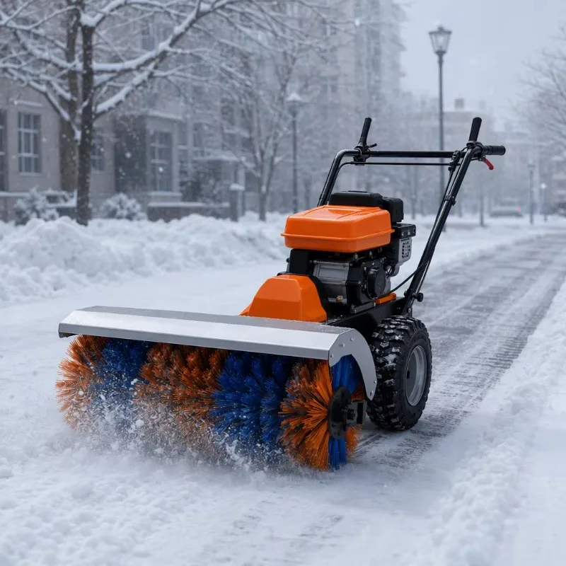 JHS 420CC-3IN1 15HP Snow Sweeper 3-in-1 110cm 50cm Brush 60cm 180kg 3F 3R Full Gear Electric Start