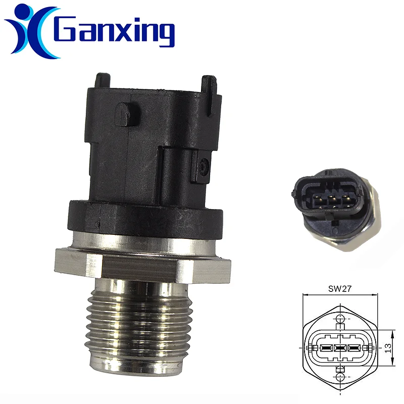 

0281006086 ,0281002841 CR FUEL PRESSURE SENSOR ,for MITSUBISHI ME229553 93191400 0281002903 029116 81.043