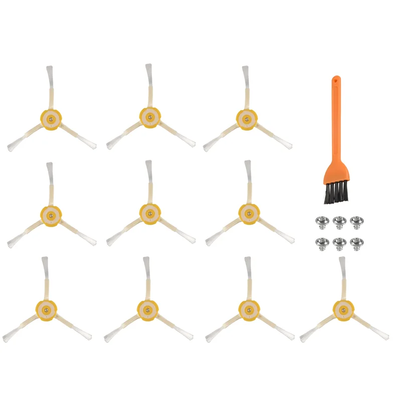 

-AT37 3-Armed Side Brush For I-Robot Roomba, Replacement Accessories Parts For Roomba 500 600 700 Series Vacuum
