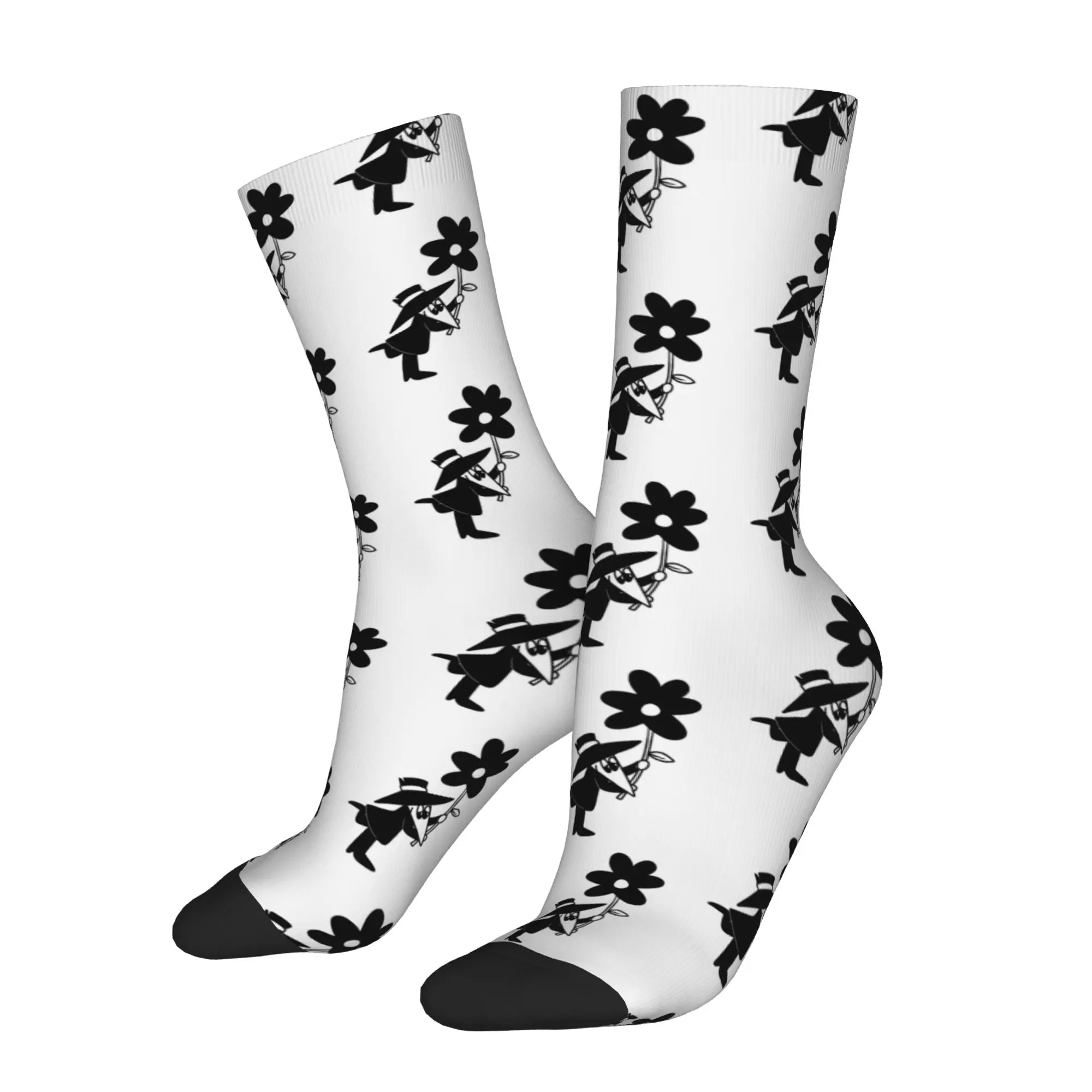 Cool Spys Manga Skateboard Socks  Polyester Crew Socks for Unisex Breathable