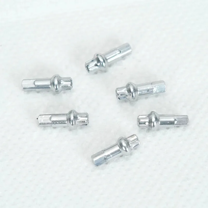 DT Swiss Squorx Pro Lock 2.0x15mm Silver Model Aluminum Spoke Nipple Lightweight Bicycle Spoke Cap