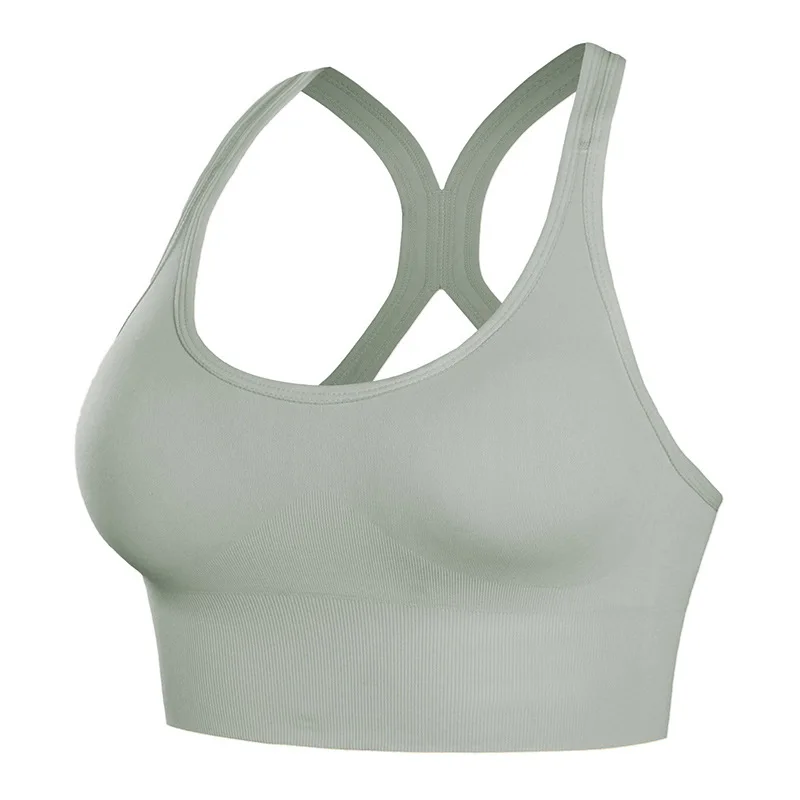 Intimo sportivo ad alta resistenza antiurto gilet da Yoga con petto grande reggiseno estivo da corsa All-in-one