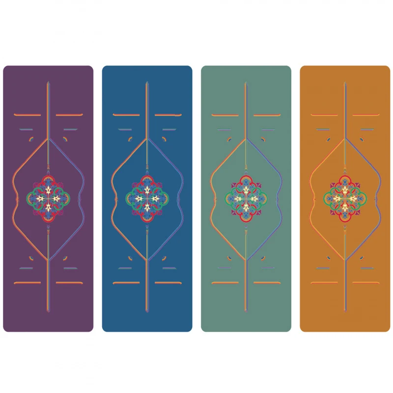 Refer To Gymnastic Protection Ultimate Anti Slip Grip Environmentally Friendly Fitness Exercise Natural Rubber Yoga Mat Training
