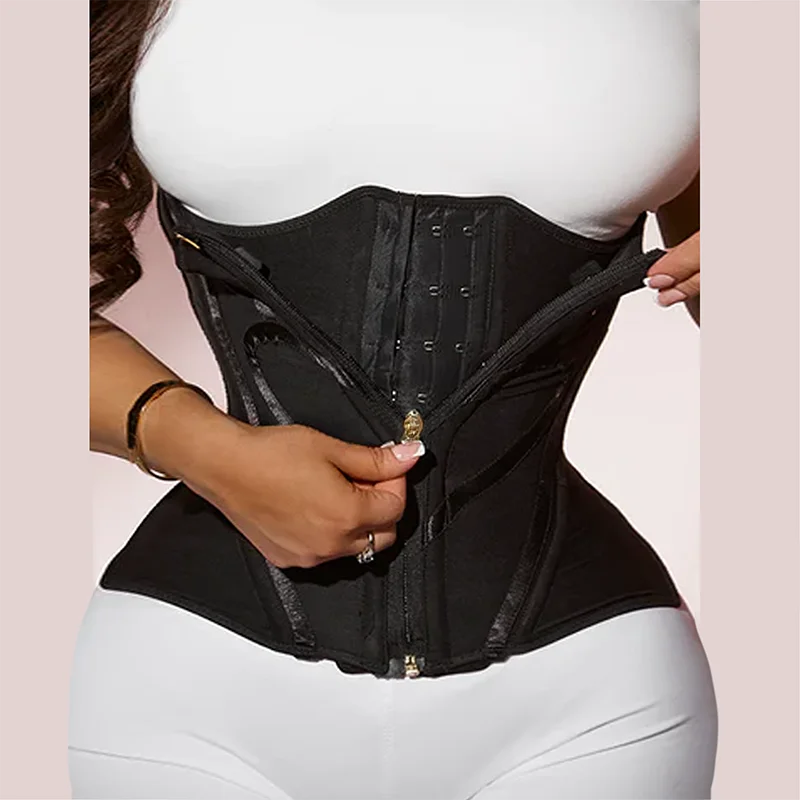 Fajas Colombian Girdle Slimming Waist Trainer Mesh Body Shaper Reductive Shapewear Flat Belly Control Belt Workout Binder Corset