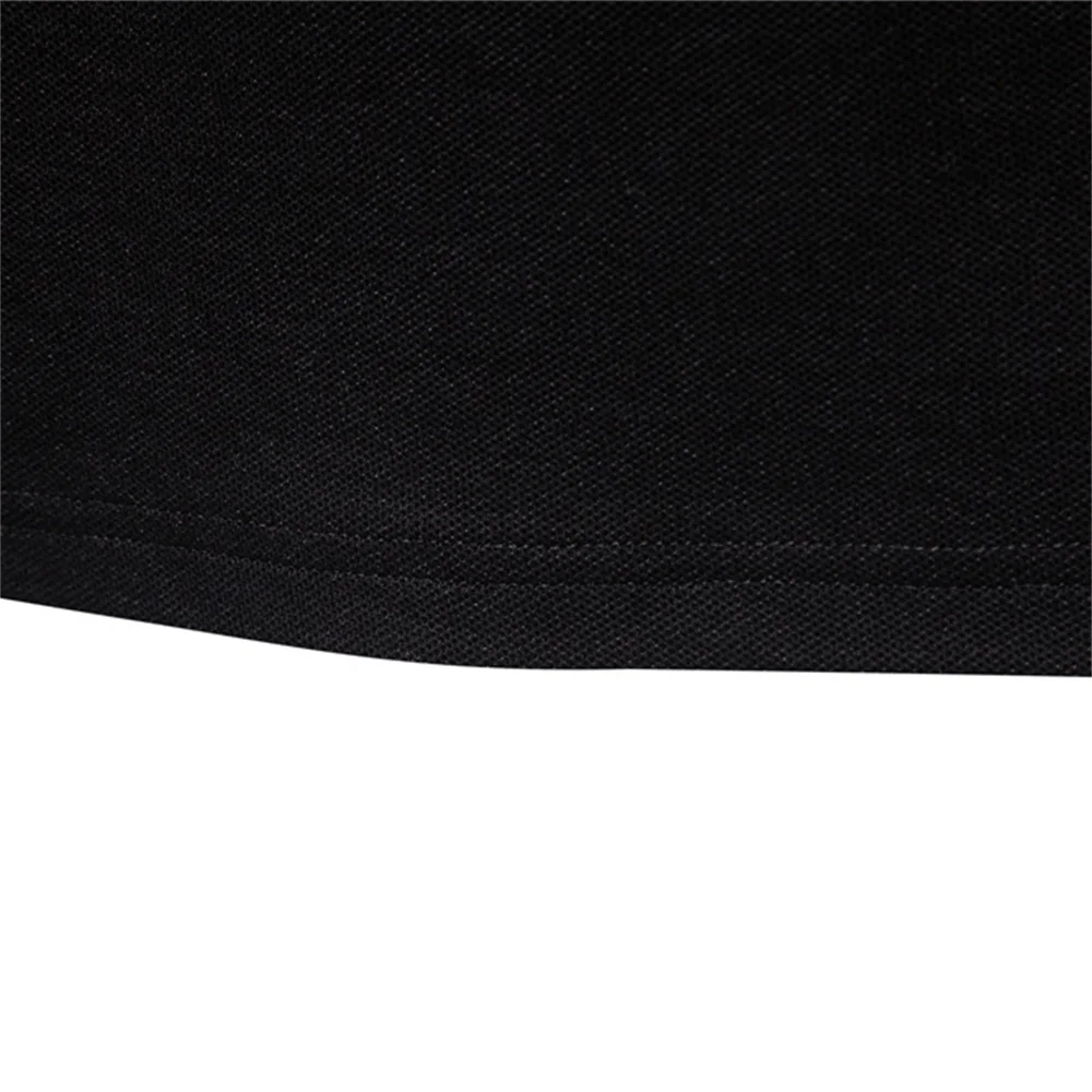 AIOPESON قسط بلون بولو الرجال سليم صالح هينلي كم طويل فاخر محكم النسيج الأعمال عادية قمصان بولو رجالي