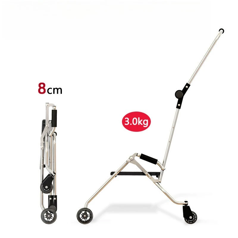 3-6 Years Old Travel Trolley Baby Children Ultra-light Portable Folding
