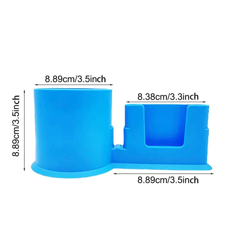 1pc Universal 2-In-1 SUP Cup Holder and Phone Mount Water Bottle & Phone Holder for Inflatable SUP Boards and Kayaks view 2