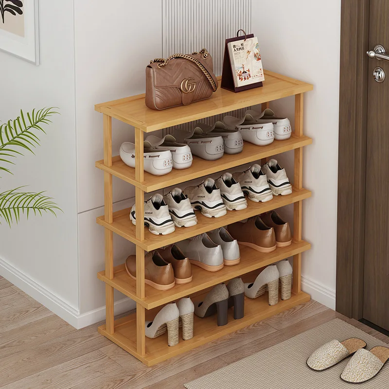 Multi-Layer Shoe Rack Small Household Doorstep Storage Rack Shoe Storage Tool Indoor Narrow Door Corner Seam Shoe Cabinet