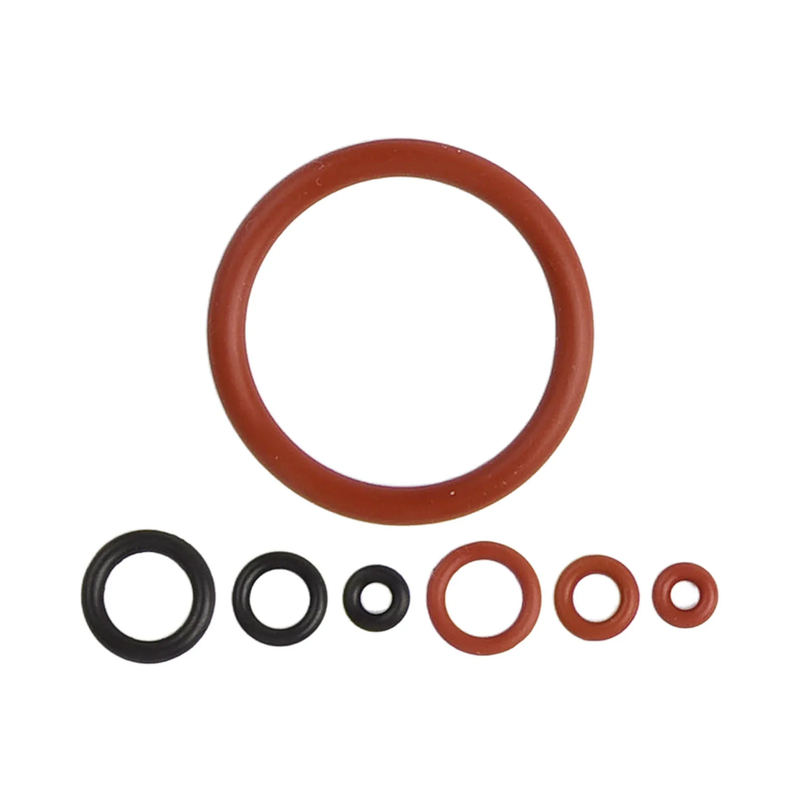 Suku Cadang Mesin Kopi Kompatibel Katup Katup Uap Hitam Merah Aliran Air Optimal Dimensi Tepat Set 30 Potong