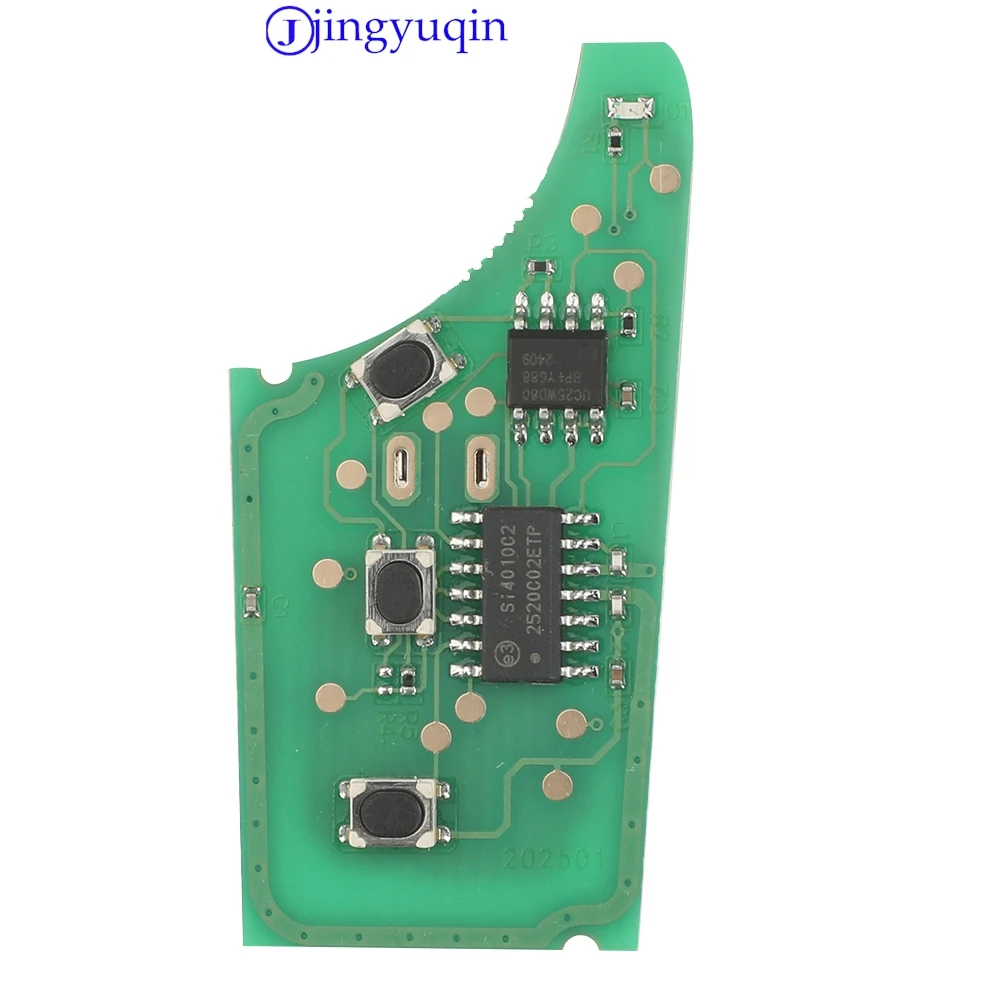 jingyuqin New Replacement Remote Car Key For Kia Picanto 2011 2017 433Mhz FSK ID60 Flip Folding 95430-1Y300