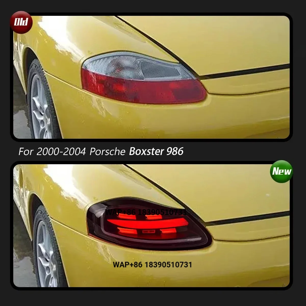 Car Lights for Boxster 986 Taillight 1997-2004 LED Projetor Tail Lamp Daytime Running Light Automotive Accessories