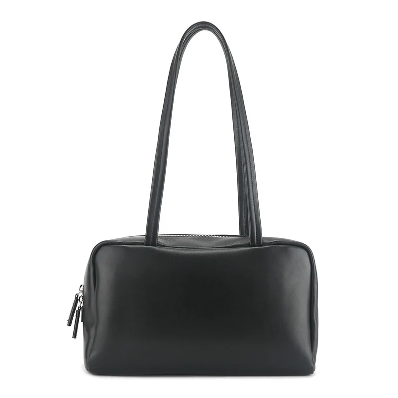 

Light Luxury High-quality New Large-capacity Bowling Bag Boston Commuter Versatile Simple Shoulder Underarm Bag Women