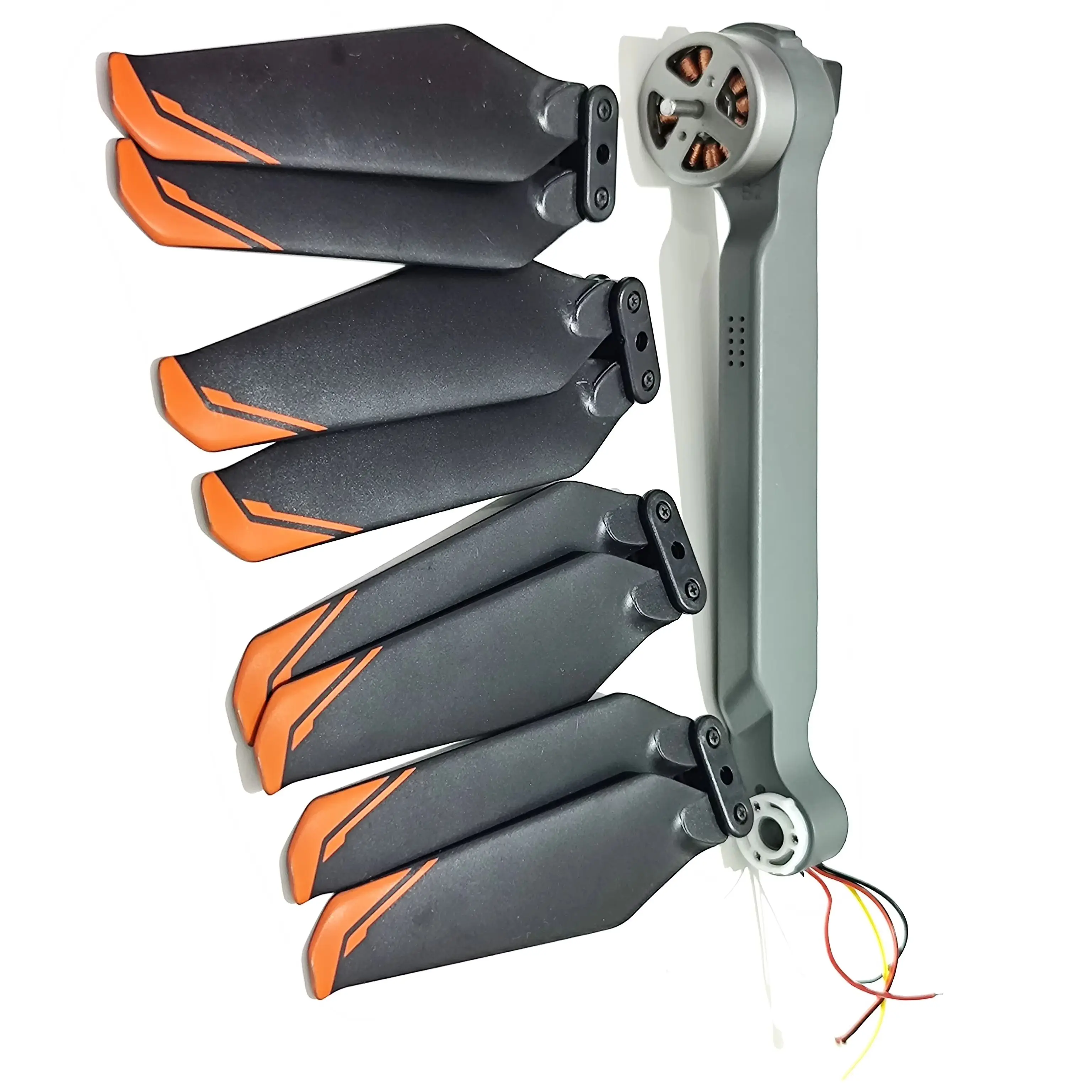 折りたたみ式ブレードプロペラ 4 個 + ブラシレスモーターリアアーム B2 KF100MAX GPS RC 折りたたみ式クアッドコプター KF100 MAX ドローンオリジナルパーツ