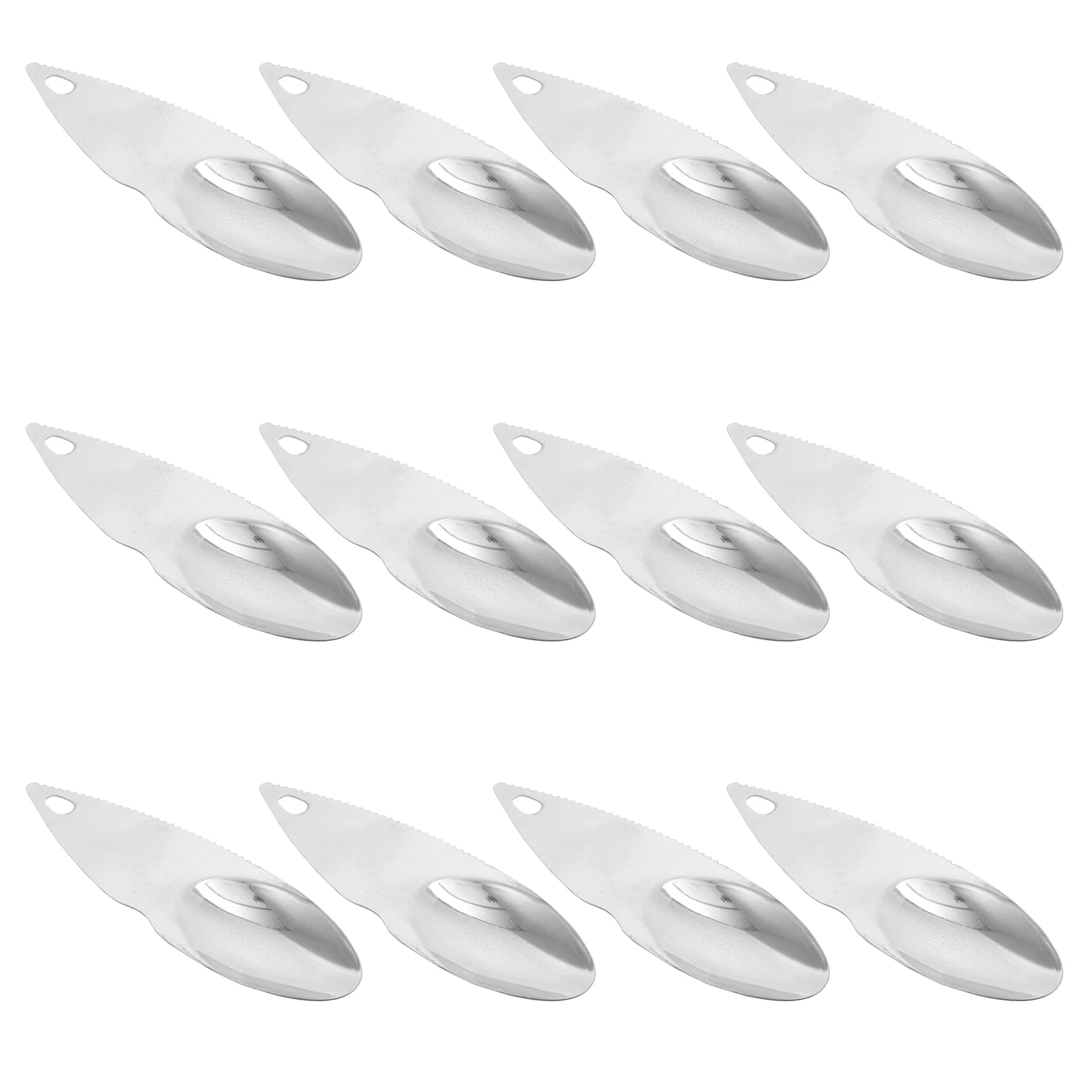 

430 Stainless Kiwi Fruit Scoop Peel Fruits Digging Spoons Reusable Easy Clean Kitchen Tool Fruits DiggingSpoons Carving Blade