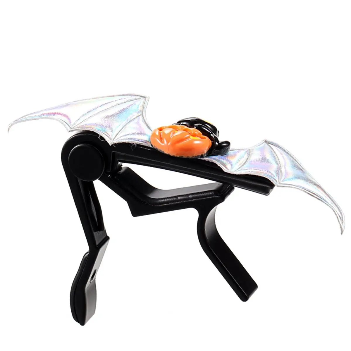 

Хэллоуин Летучая Мышь Гитарный Каподастр Симпатичная Тыква Летучая Мышь Дизайн Гитарный Каподастр для Акустической Электрогитары [AA74-AAA]