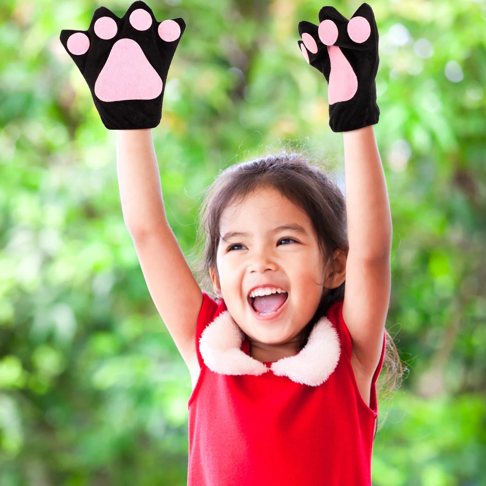 

1 пара перчаток для косплея с лапами, варежки с лапами животных, уникальный аксессуар для праздничного фестиваля, нарядные аксессуары, перчатки с лапами животных, поставка для косплея