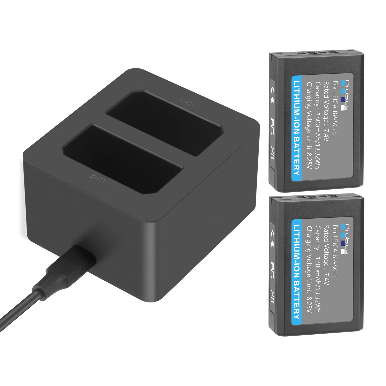 Probty BP-SCL5 Battery for Leica M10 M10-R M10-P