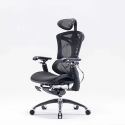 Ergonomic Chair, 3 Gas Lift Mesh Back, Office Chair, 3D Aluminum Armrest, Desk Chair, Modern Swivel Recline Office Furniture