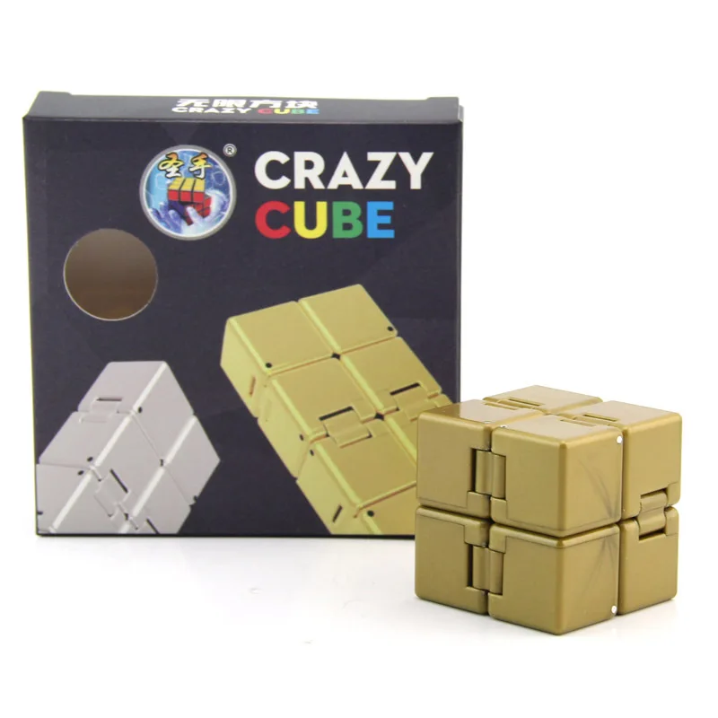 ShengShou Infinity 2x2x2 Crazy Magic Cube Stress Reliever Speed Twisty Puzzle Antistress Educational Toys For Children