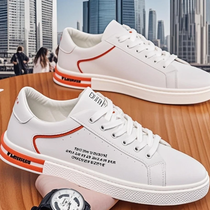 

Мужская повседневная обувь для досок, четырехсезонная студенческая спортивная обувь, нескользящая удобная уличная прогулочная обувь с мягкой подошвой, молодежная обувь на плоской подошве