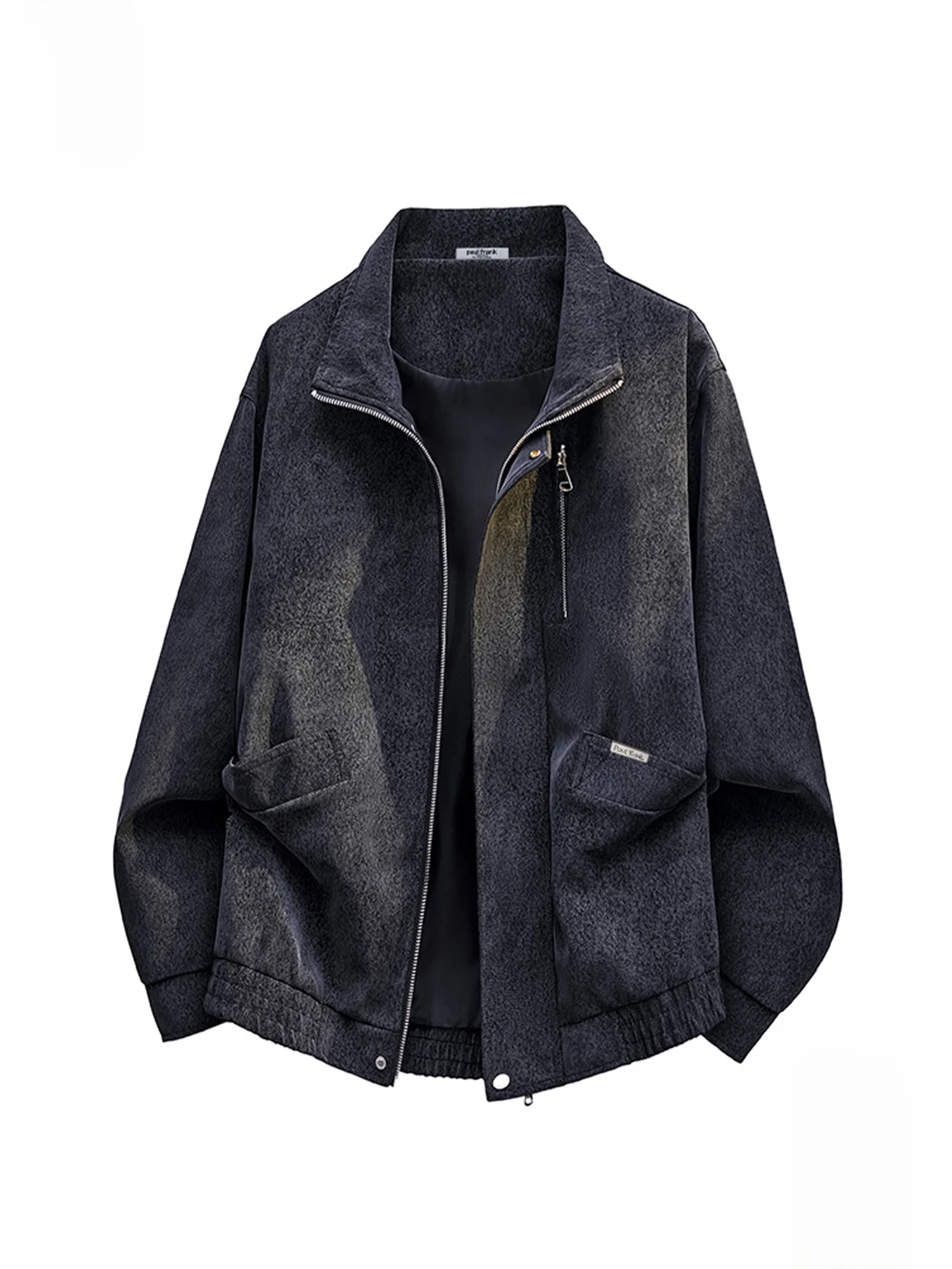 

Мужская куртка Paul Frank Spring American Workwear свободного кроя с отложным воротником, повседневная, с принтом Big Mouth Monkey