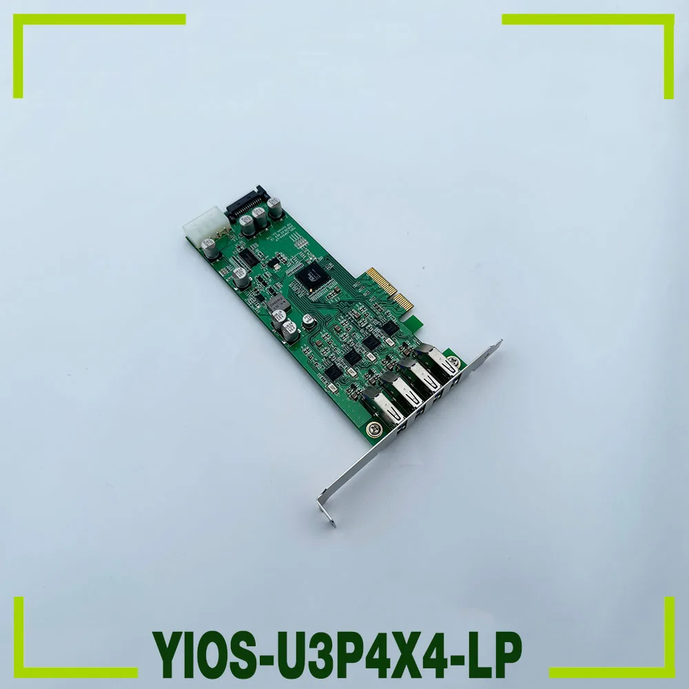YIOS-U3P4X4-LP para sistema yoi placa de captura de imagem de câmera usb de 4 portas usb3.0
