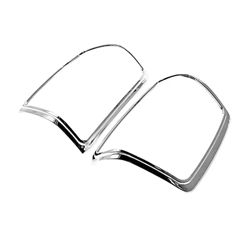 Chrome Tail Light Cover Trim Exterior Accessories For Chevy Silverado 1500 2500 3500 2014-2018 Tail Light Guard-T61C