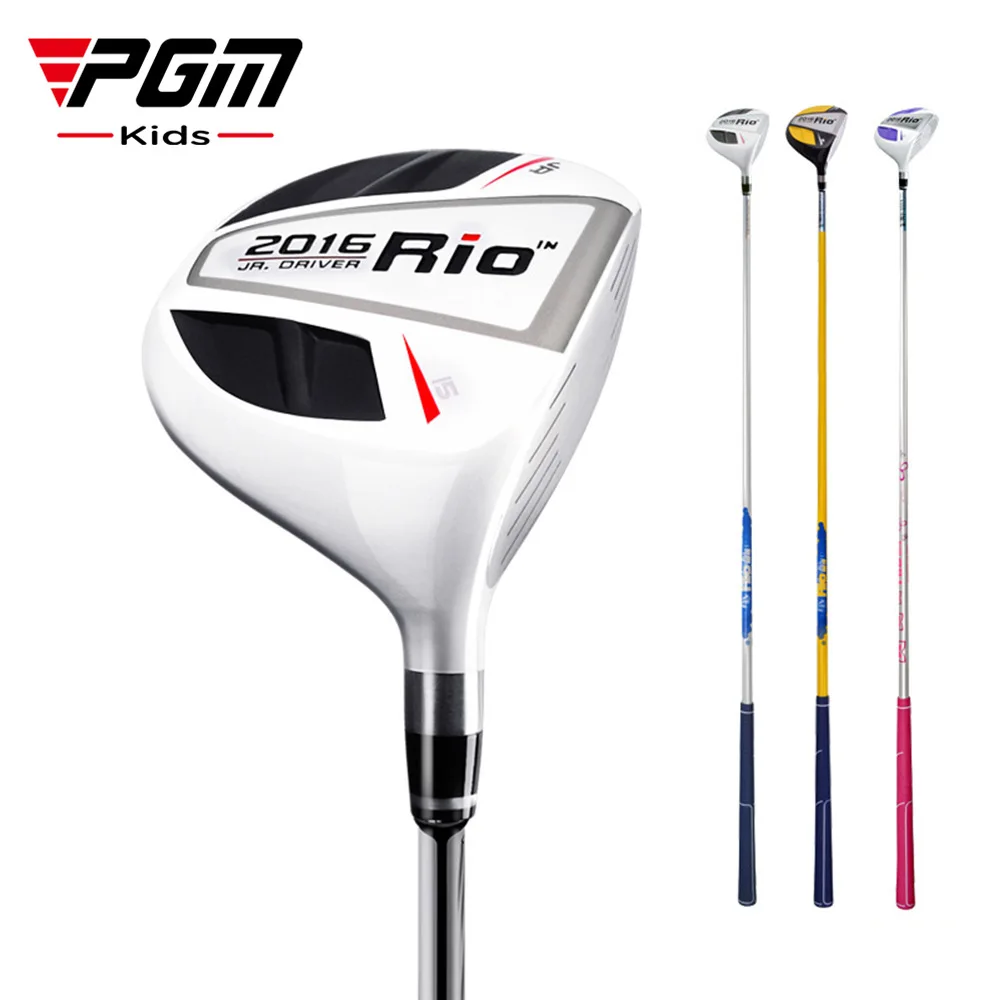 PGM RIO Golf Clubs Kids Right Handed Aluminum Alloy Head Children Drivers Flex R NO.1 Wood Pole Carbon Shaft For Kids Beginners