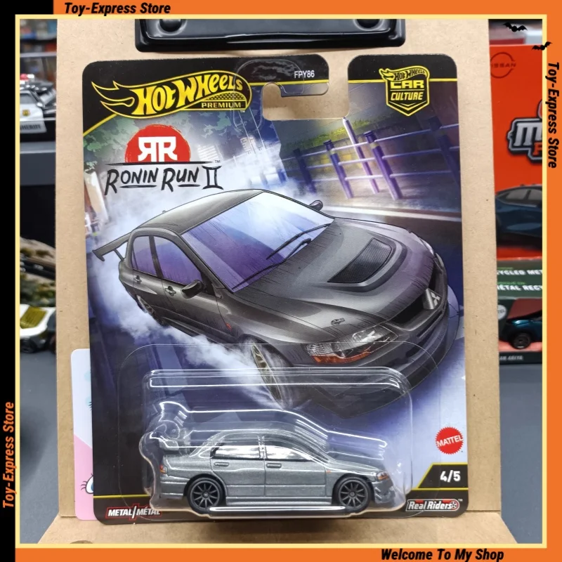 Hot Wheels Premium 2025 ثقافة السيارة Ronin Run II Hotwheels 2025 1/64 نموذج سيارة Lancer Evolution IX ألعاب قابلة للجمع ألعاب أطفال #1