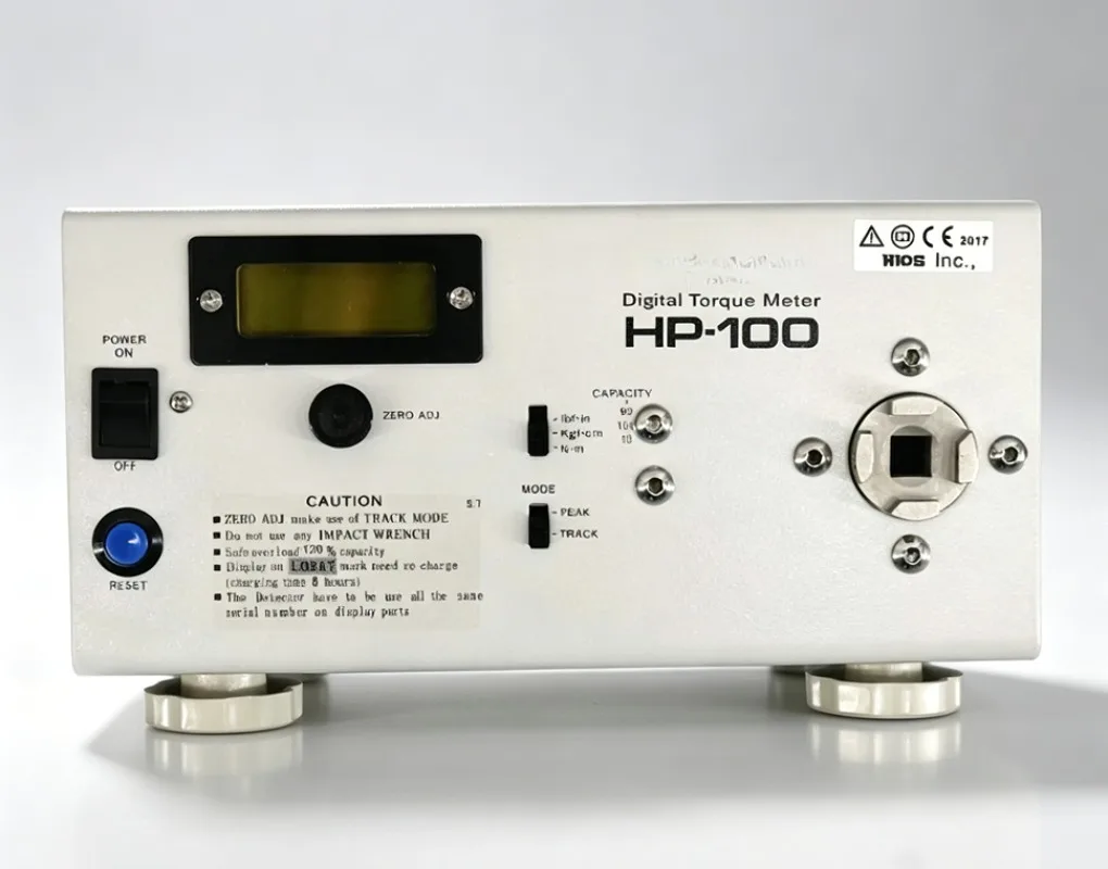 HP-100 Digital Torque Meter 1.5-100 kgf.cm / 0.15-10 N.m, Torsion Tester for Screwdriver & Torque Wrench Calibration