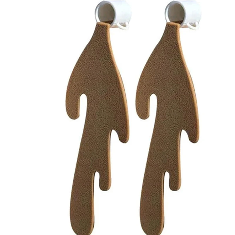 Verschütteter Kaffee Lesezeichen ein Kaffeetasse Lesezeichen beim verschütteten Kaffee Lesezeichen