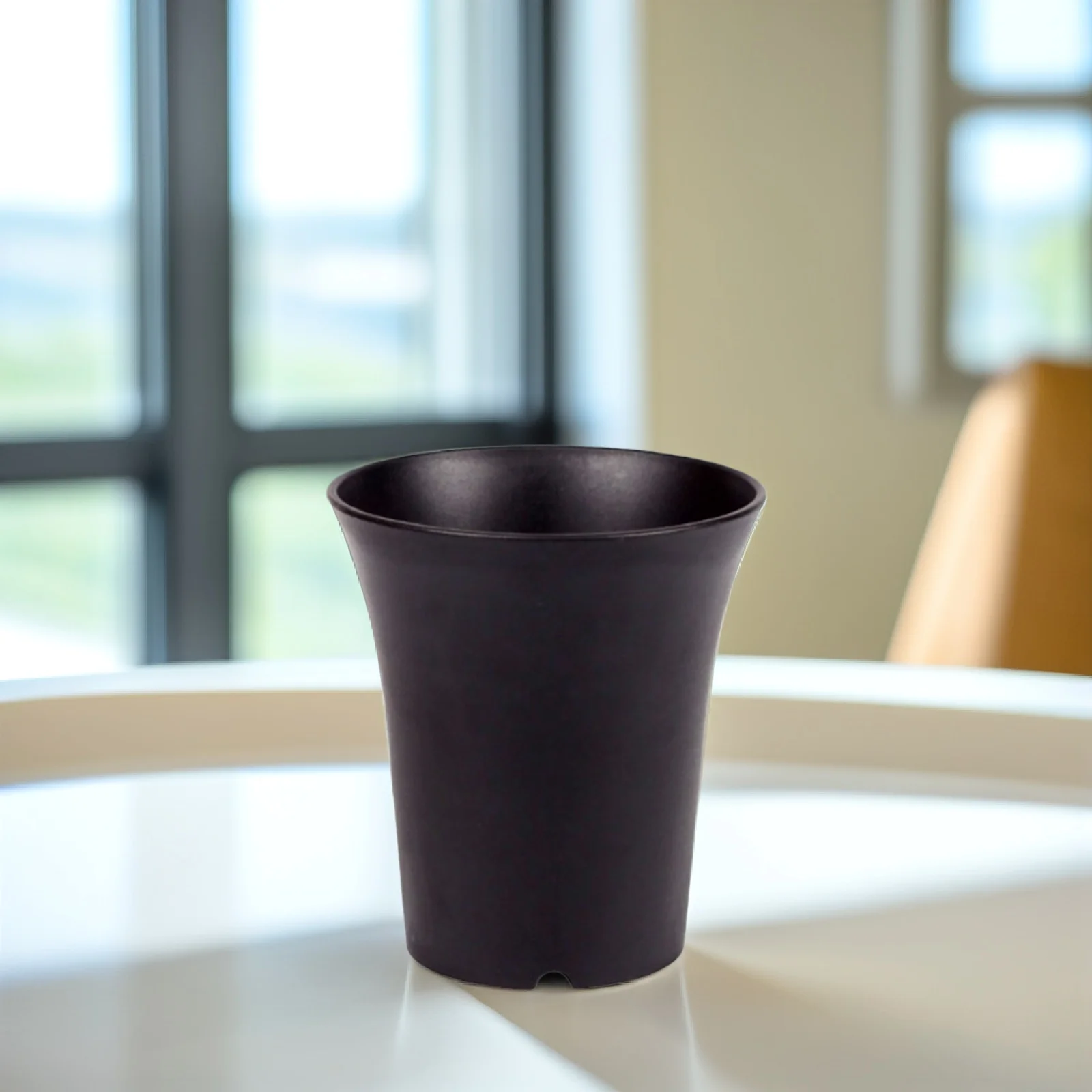 

1Pcs Plastic Flowerpot for Succulent Plants Small Cactus Planter Lightweight Washable Reusable Nursery Pot Indoor Outdoor