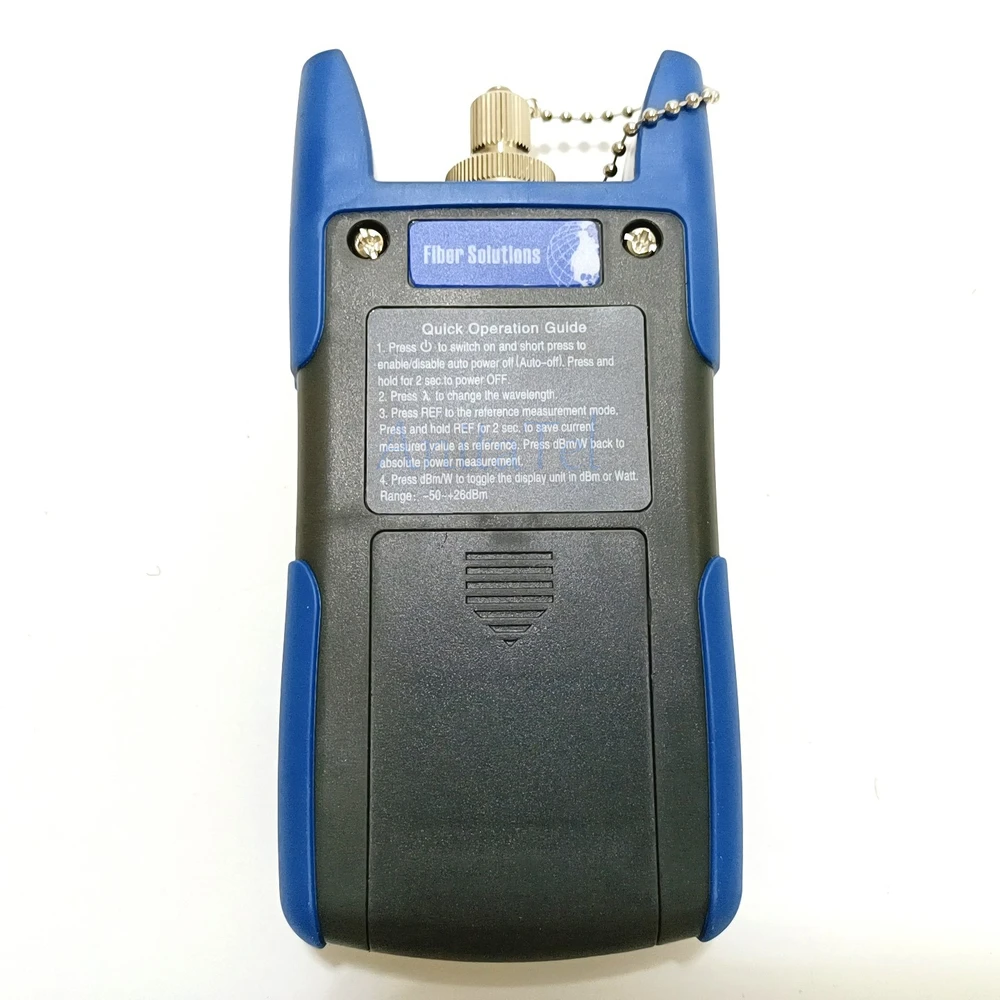 Imagem -04 - Handheld Opm Medidor de Energia Óptica Fibra Óptica Tester sc fc Interface Tl510 Tl510a 70+ 10dbm ou Tl510c -50+ 26dbm