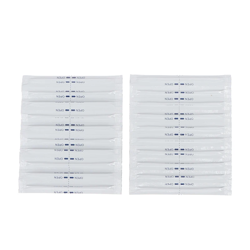 Cotonetes de algodão álcool molhado, cabeça dupla limpeza vara para iqos 2.4 plus ltn, 100pcs