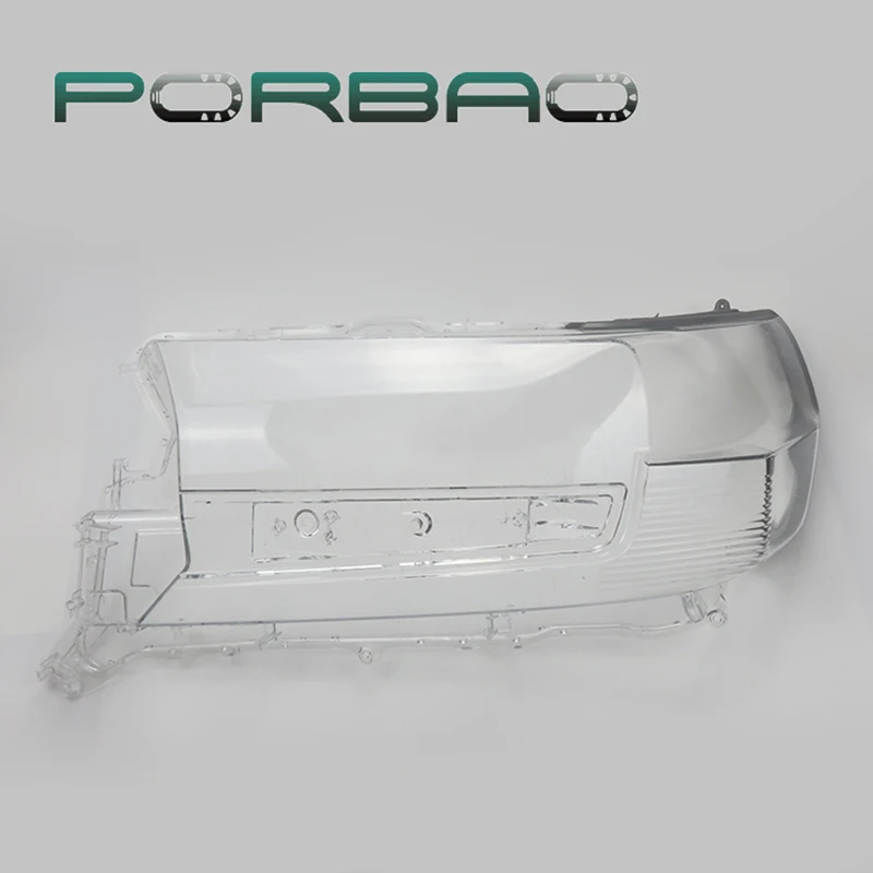 Front Headlamp Transparent Lampshade Shell For Toyota LC200 2016 2017 2018 Car Light Housing Plastic Headlight Lens Cover