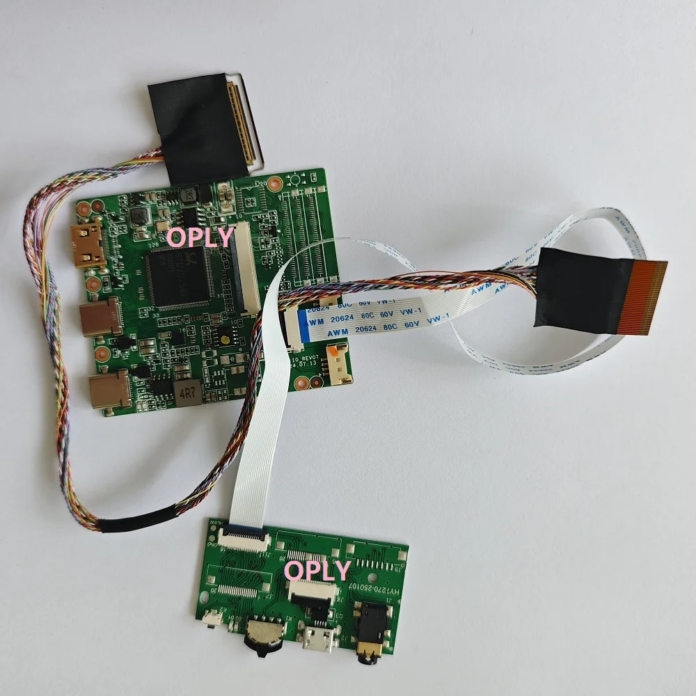 

Комплект платы управления LVDS 2 TYPE-C MINI HDMI-совместимая панель монитора ЖК-дисплей со светодиодной подсветкой для LTN170CT10-G01 LTN170CT10 17-дюймовый экран 1920X1200