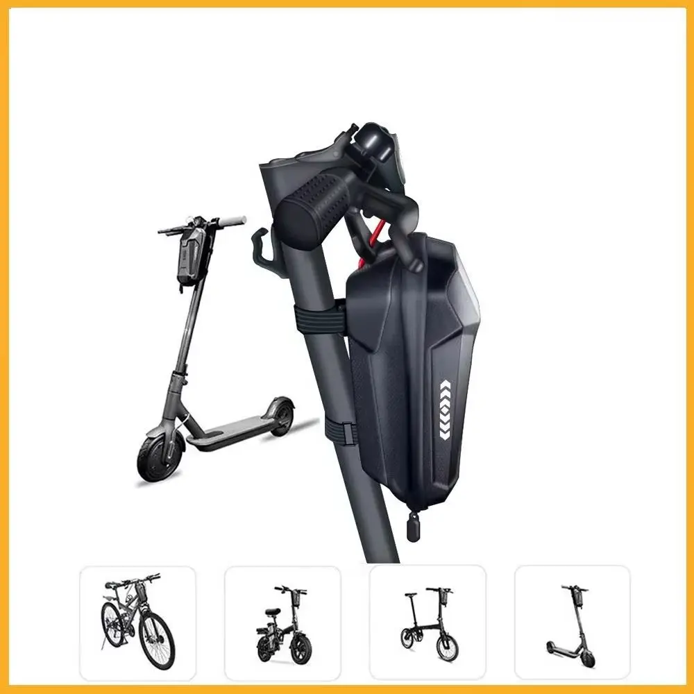 

2L Front Storage Bag Hard Shell Bag Large Capacity Waterproof Skateboard Hanging Case E-bike Bags for Xiaomi Electric Scooter