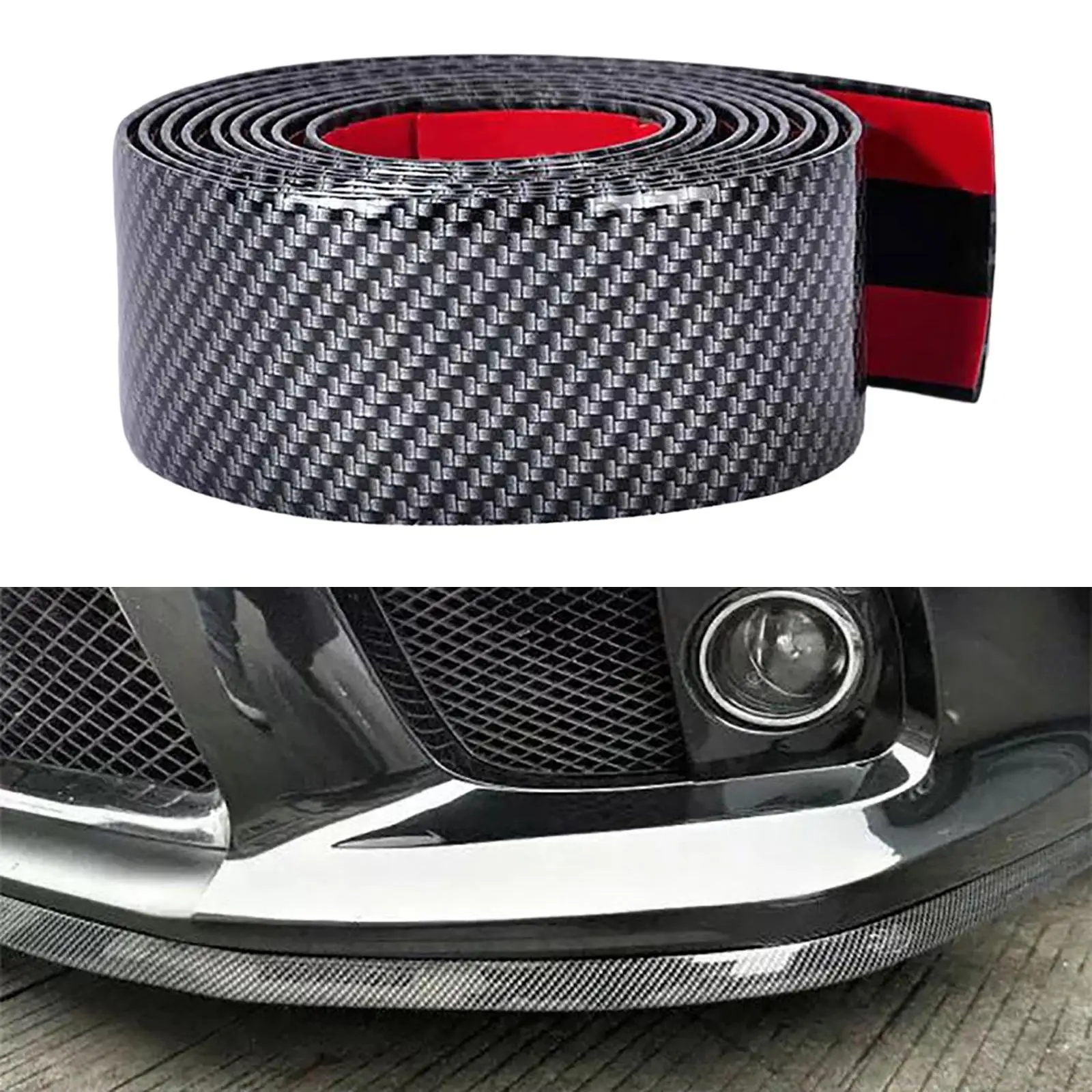 Carbon Fiber Car Door Sill Protector Entry Strip for Car SUV