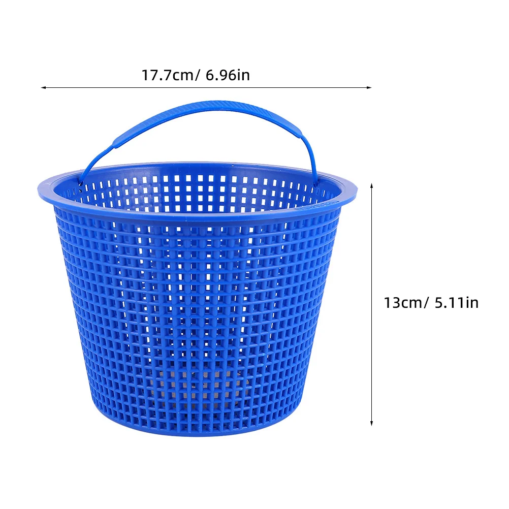 سلة مضخة حمام السباحة، فلتر بلاستيكي مضاد للانسداد، أوراق القمامة، ملحقات التنظيف، فلتر قمامة حمام السباحة