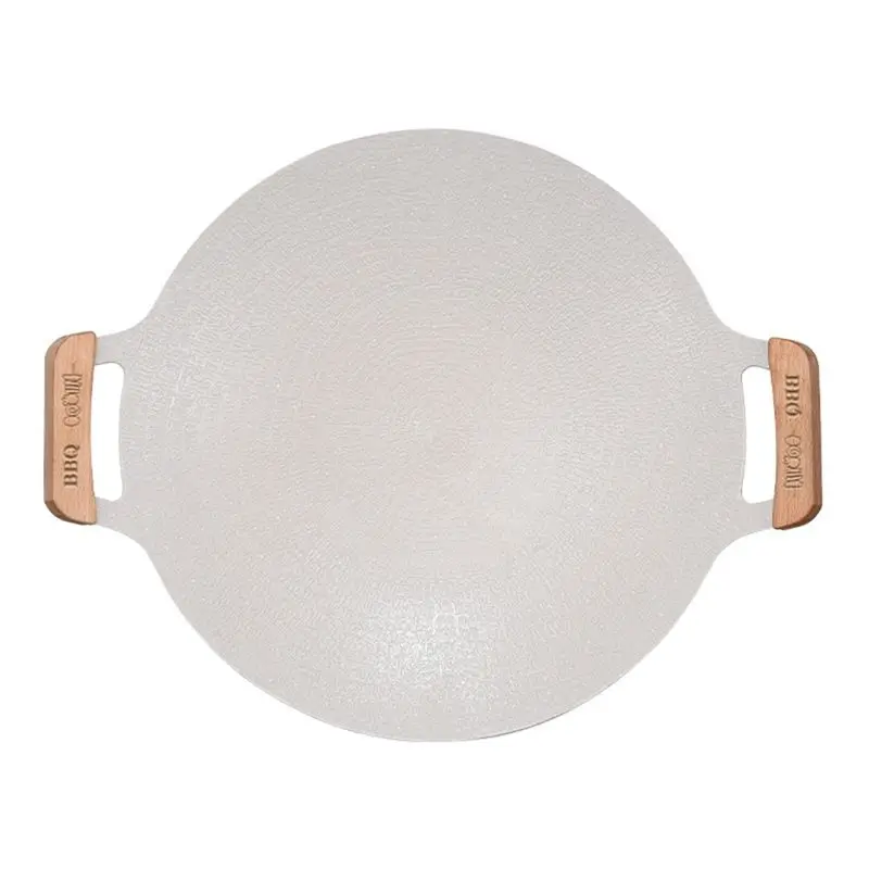 

AEE4-BBQ Grill Nonstick Griddle Pan, Binaural Design, Ideal For Outdoor Cooking, Enhanced Heat Distribution