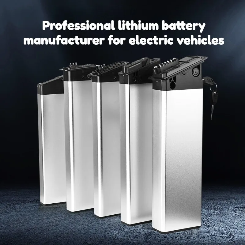 48v 13Ah 16Ah 17.5Ah Replacement Battery Aluminum Tube Crossbeam for Foldable Bike Battery Built-in Lithium Battery