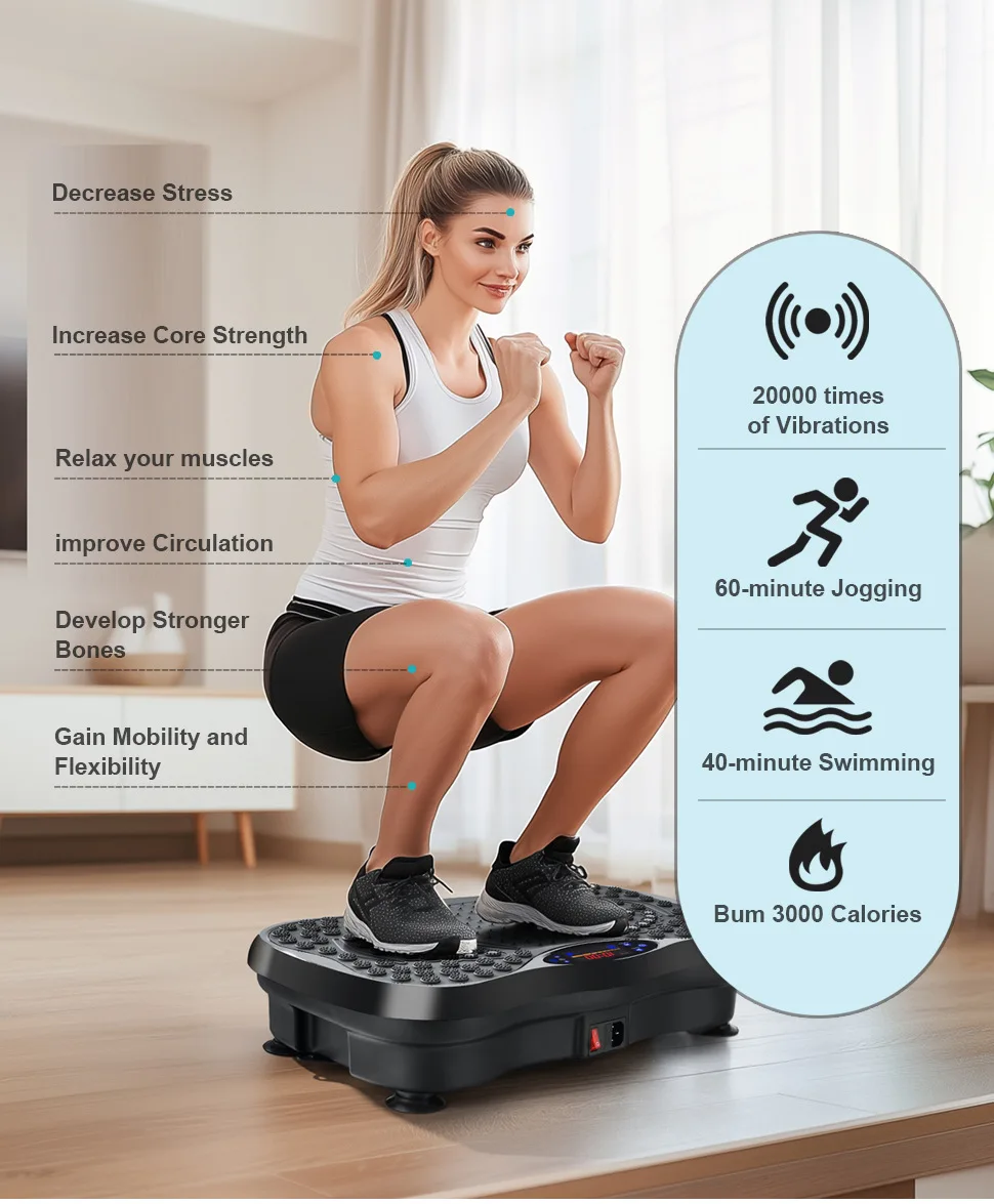 Fitness Equipment - Shaking Machine for Losing Fat and Excess Weight Fat Burning and Fat Shredding Machine