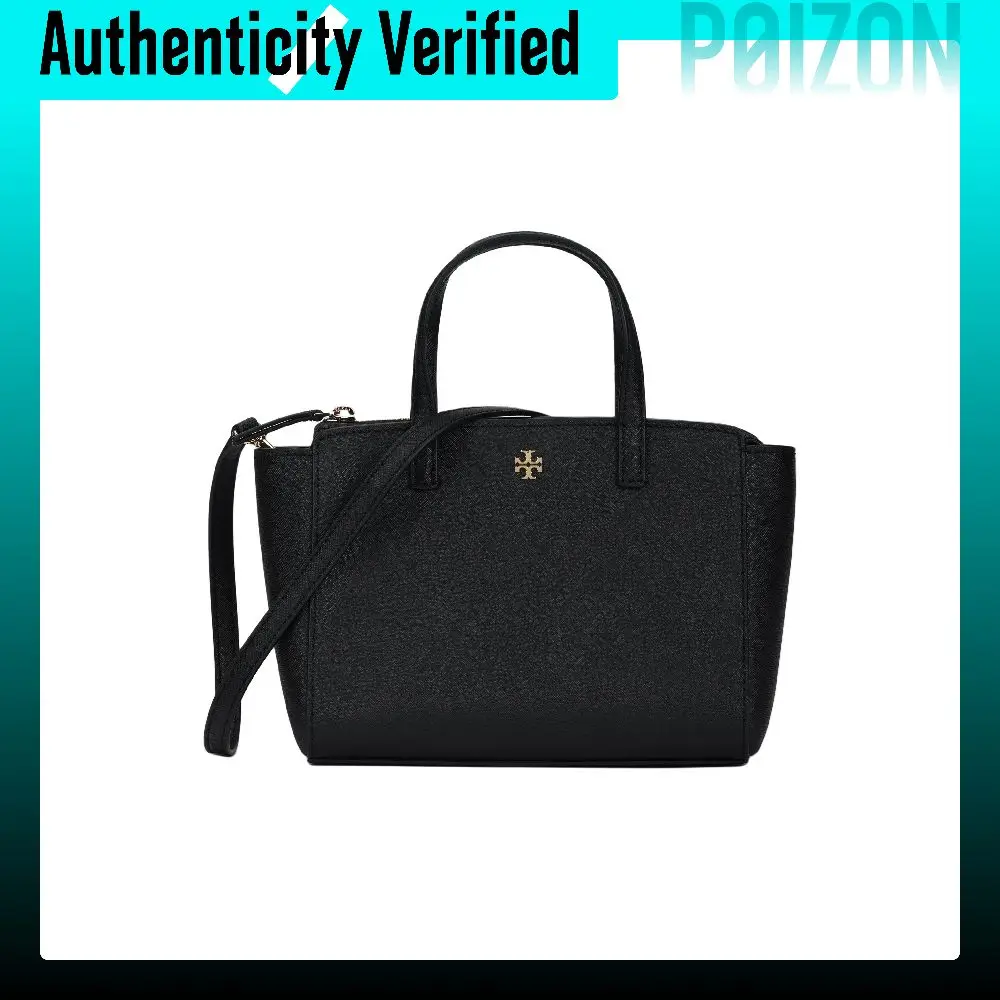 TORY BURCH Blake Cow Leather Handbag Small Women's Black 166228-001