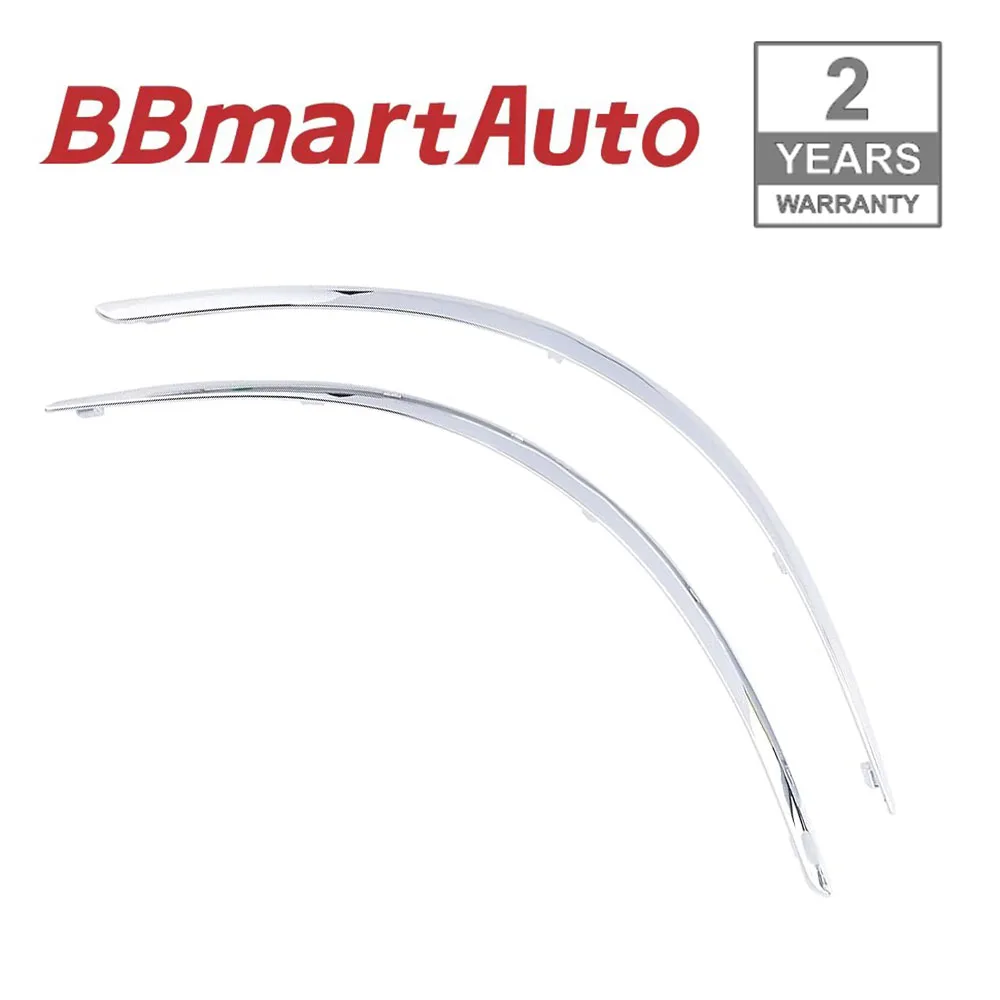 

1698851921 1698852021 BBmart AutoParts 1 Set Rear L&R Bumper Moulding Trim Chrome Strip For Mercedes Benz Car Accessories