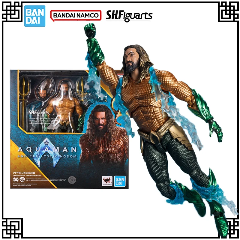 

В наличии Bandai Genuine Original SHF The Suicide Squad Аниме Фигурка AQU AMAN ANETHE LOST KINGDOM Фигурки Игрушки Подарки для мальчиков