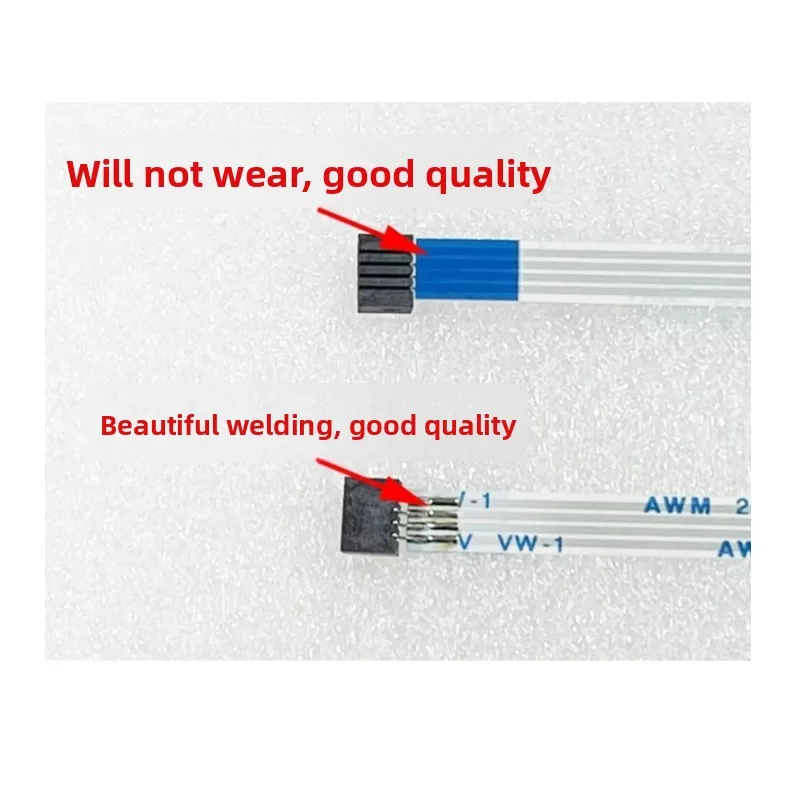 FPC Extension Cable 4-pin 4-wire 1.0mm Pitch Cable for Resistive touch Screen Board Extension Cable Adapter