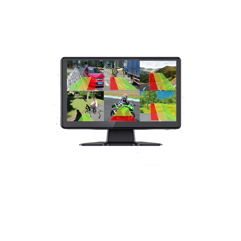 10-Inch IPS screen truck  6-way bus monitoring system AI ADAS reversing  BSD blind spot car reversing assist AHD