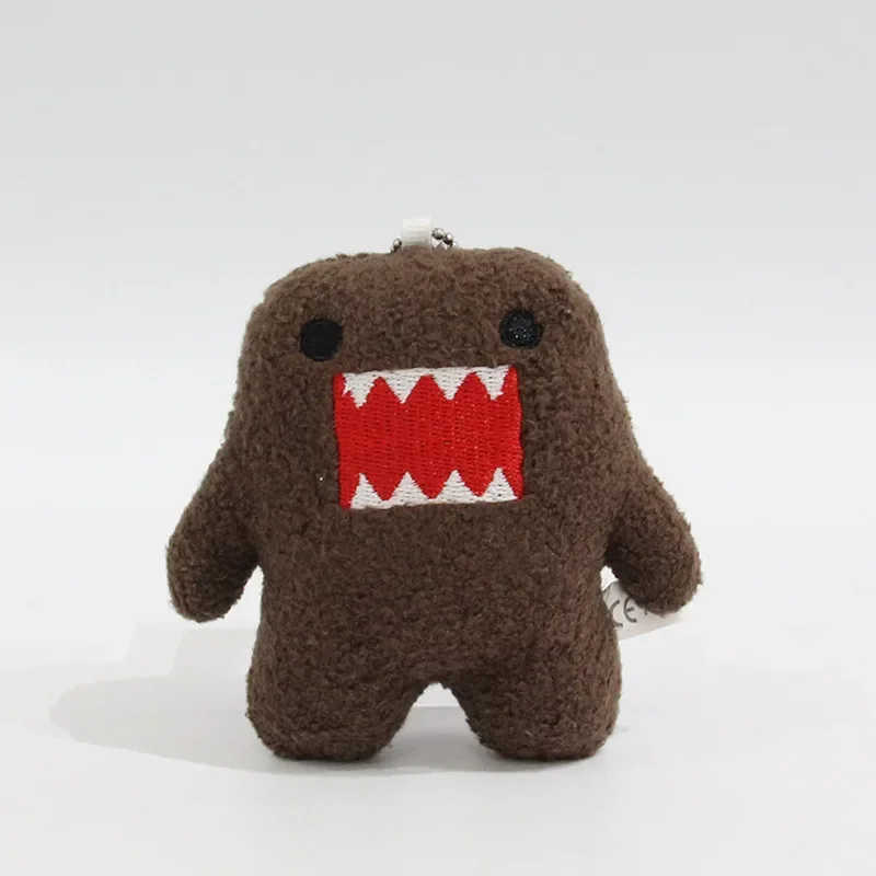Kawaii Niedlicher Domo Kun Plüsch-Schlüsselanhänger Anime Schlüsselring Charm für Taschen Schlüssel Geschenk Sammlung – Detail 1