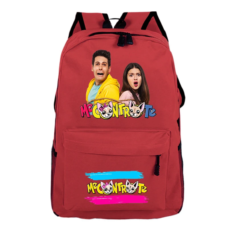 

Me Contro Te Printed Nylon Backpack Harajuku Fashion Graphic Boys Girls Outdoors Schoolbag Y2K Students Bookbag Travel Bags 2025