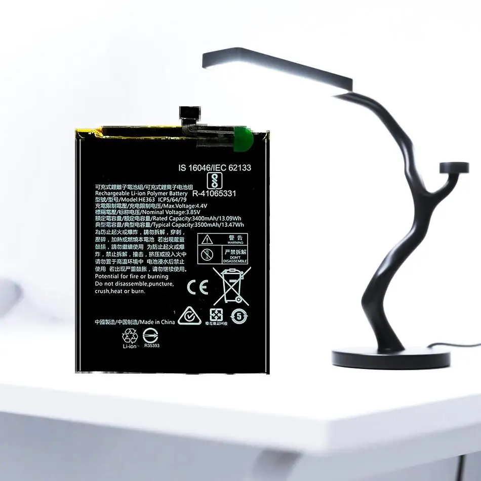 Для Nokia X7 TA-1131 TA-1119 8,1 TA-1128 3500 мАч аккумулятор мобильного телефона большой емкости HE363